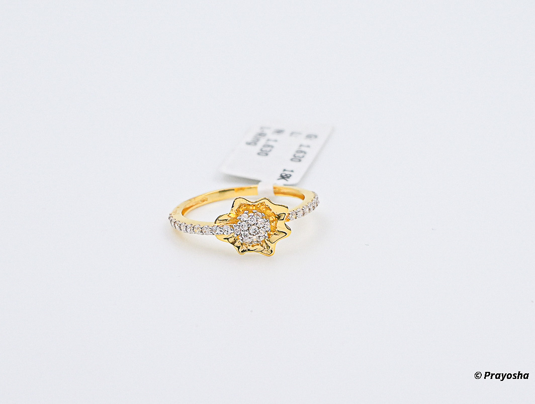 18 Carat Women's AD Gold Ring 003