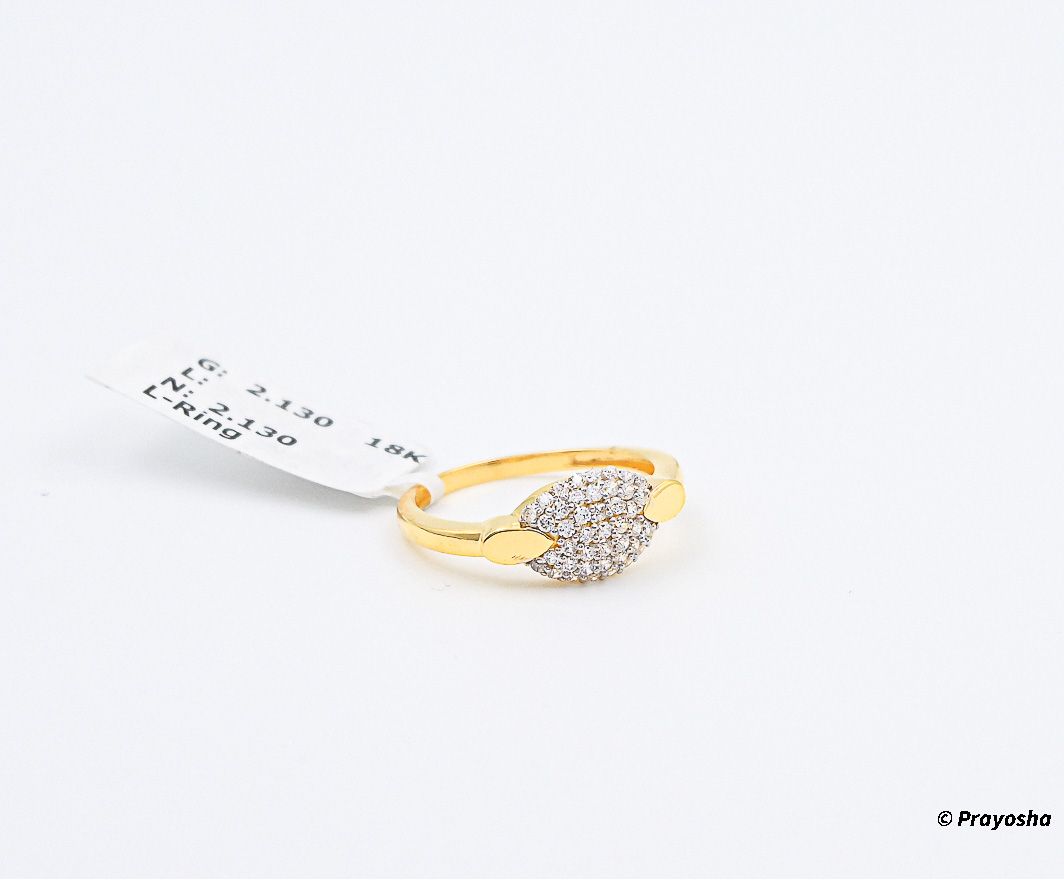 18 Carat Women's AD Gold Ring 008