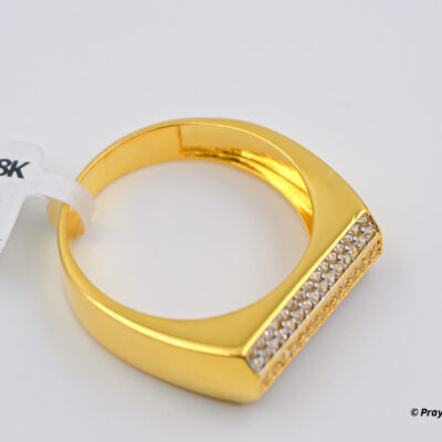 AD Gold Men's ring_006