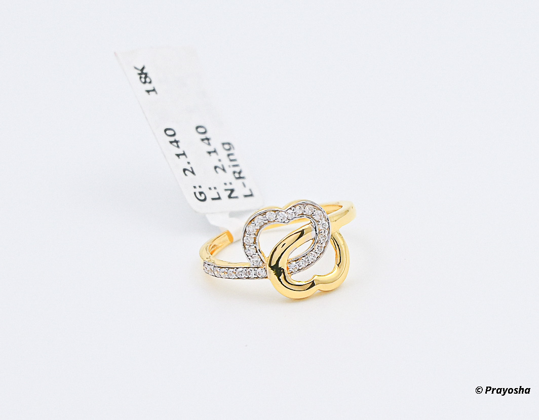 18 Carat Women's AD Gold Ring 016