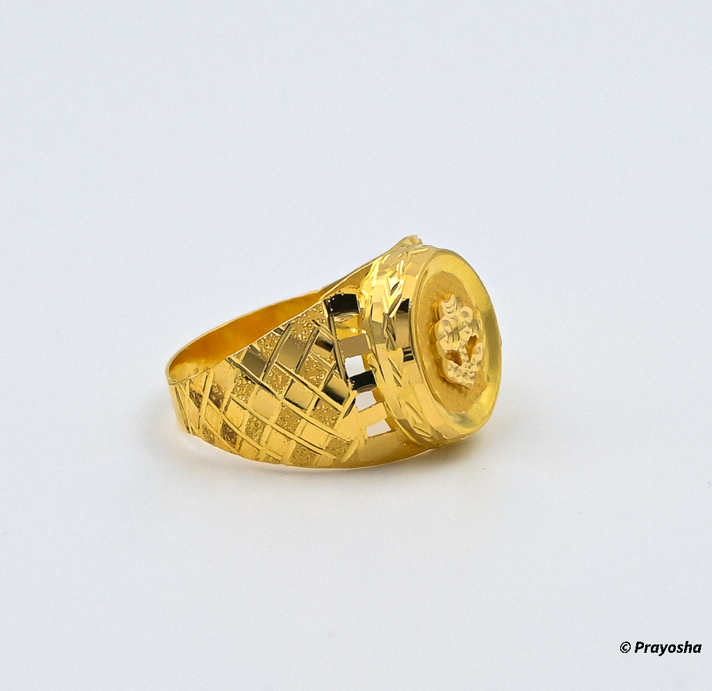 22 Carat Gold Men's ring_002