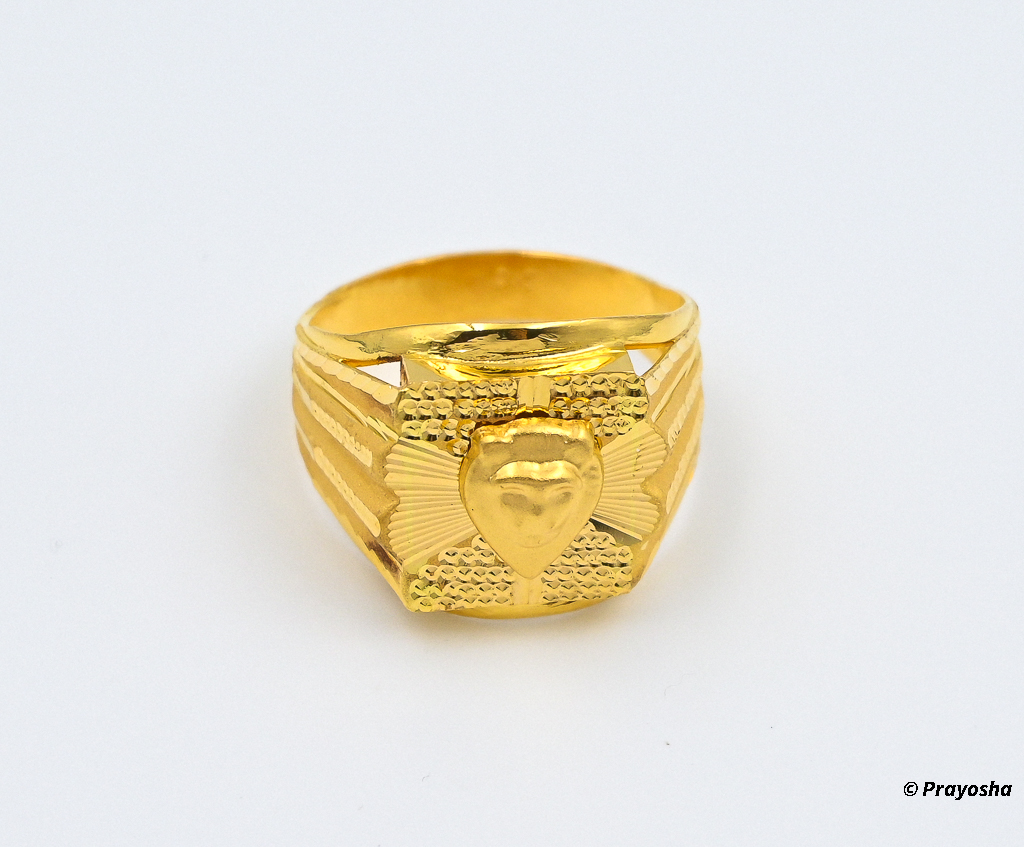 22 Carat Gold Men's ring_003