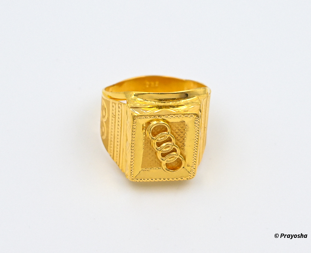 22 Carat Gold Men's ring_004