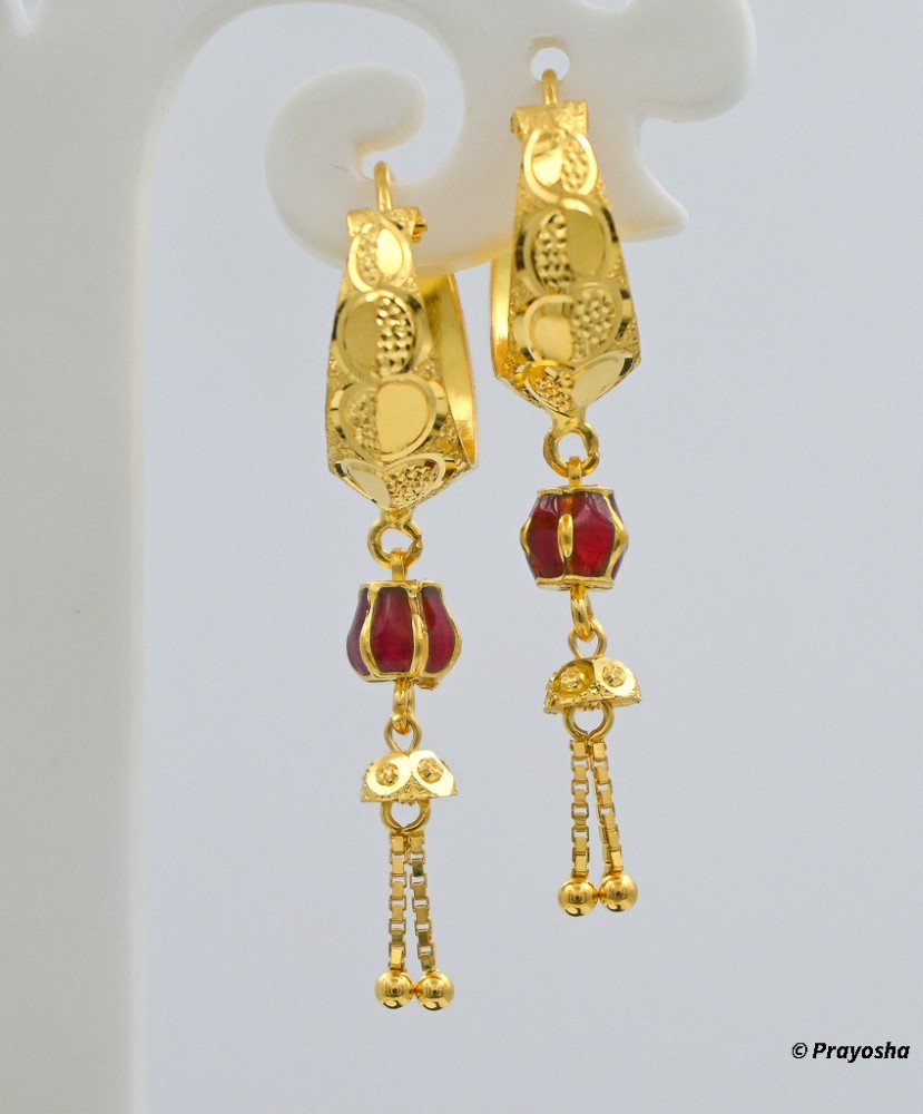 Punjabi traditional balliya/ Hoop earrings design at Rs 450/pair |  Traditional Earrings in Mohali | ID: 26050673812