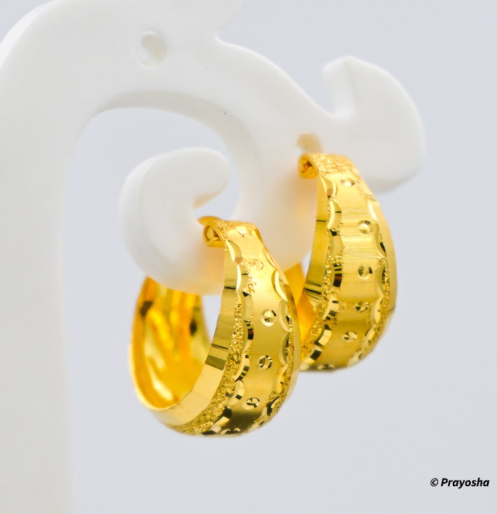 punjabi bali jewellery new stylish gold earrings designs#241 - YouTube