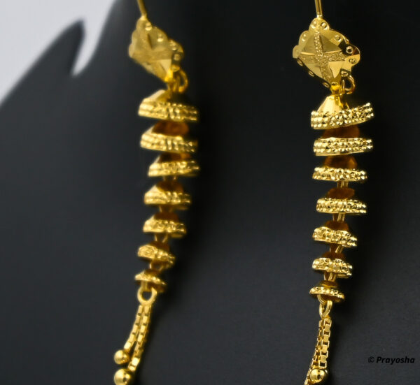 Fetching 22 Kt Gold Earring – Welcome to Rani Alankar