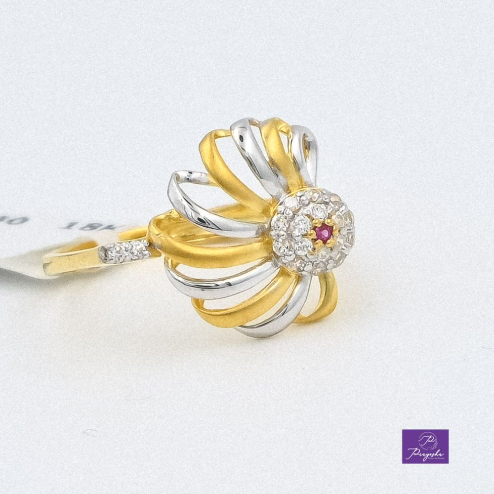 18 Carat Women's AD Gold Ring 019